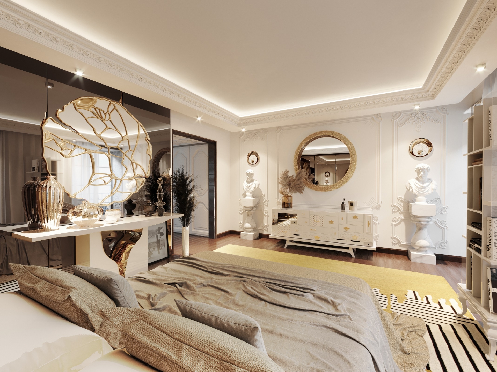 Luxurious Classic Bedroom by Boca do Lobo