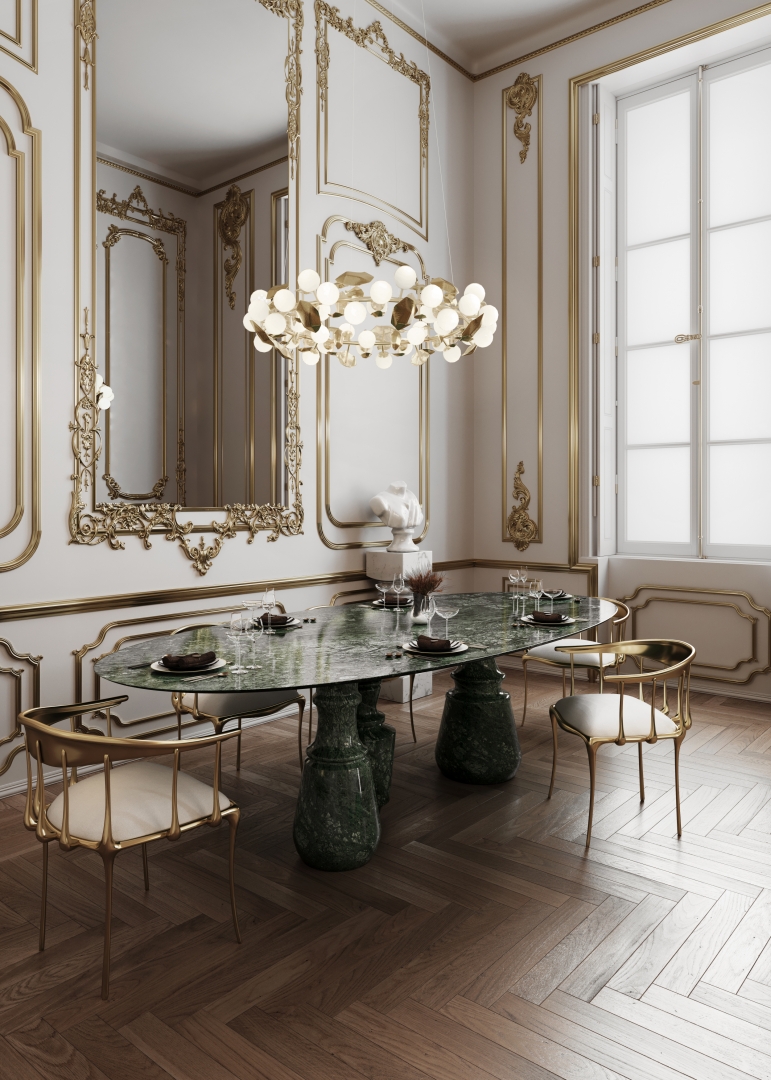 Art Deco Dining Room Furniture for Luxury by Boca do Lobo