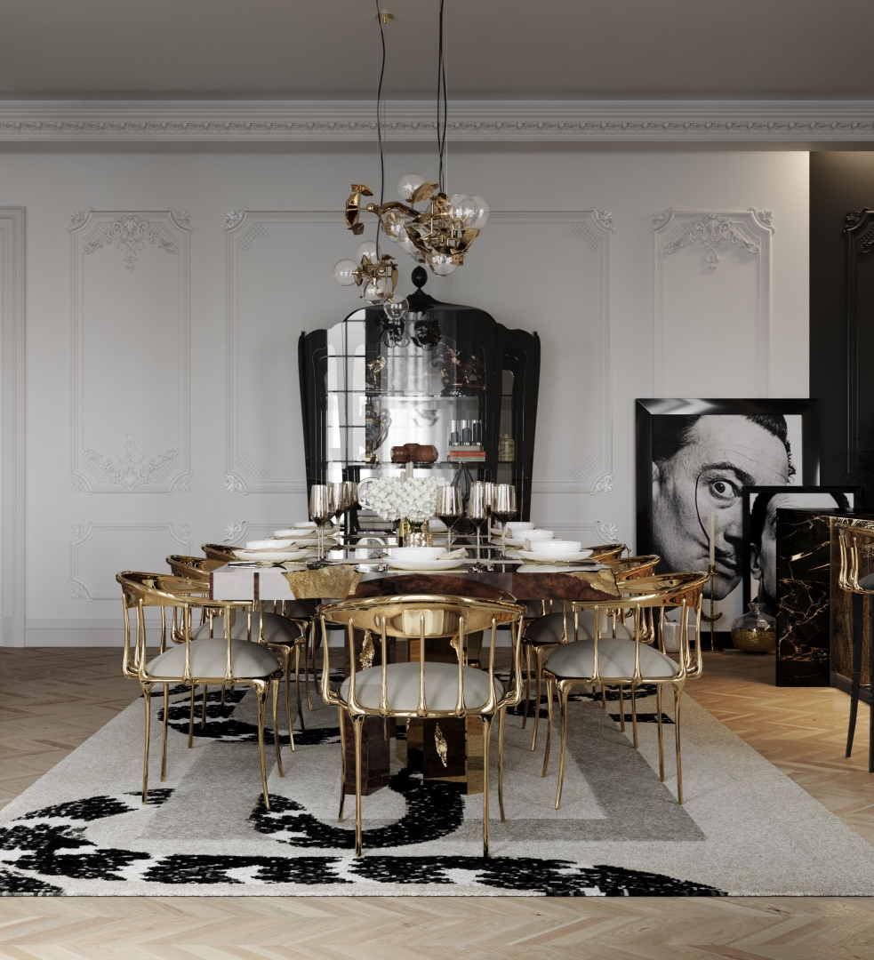Opulent Dining Room Ensembles by Boca do Lobo