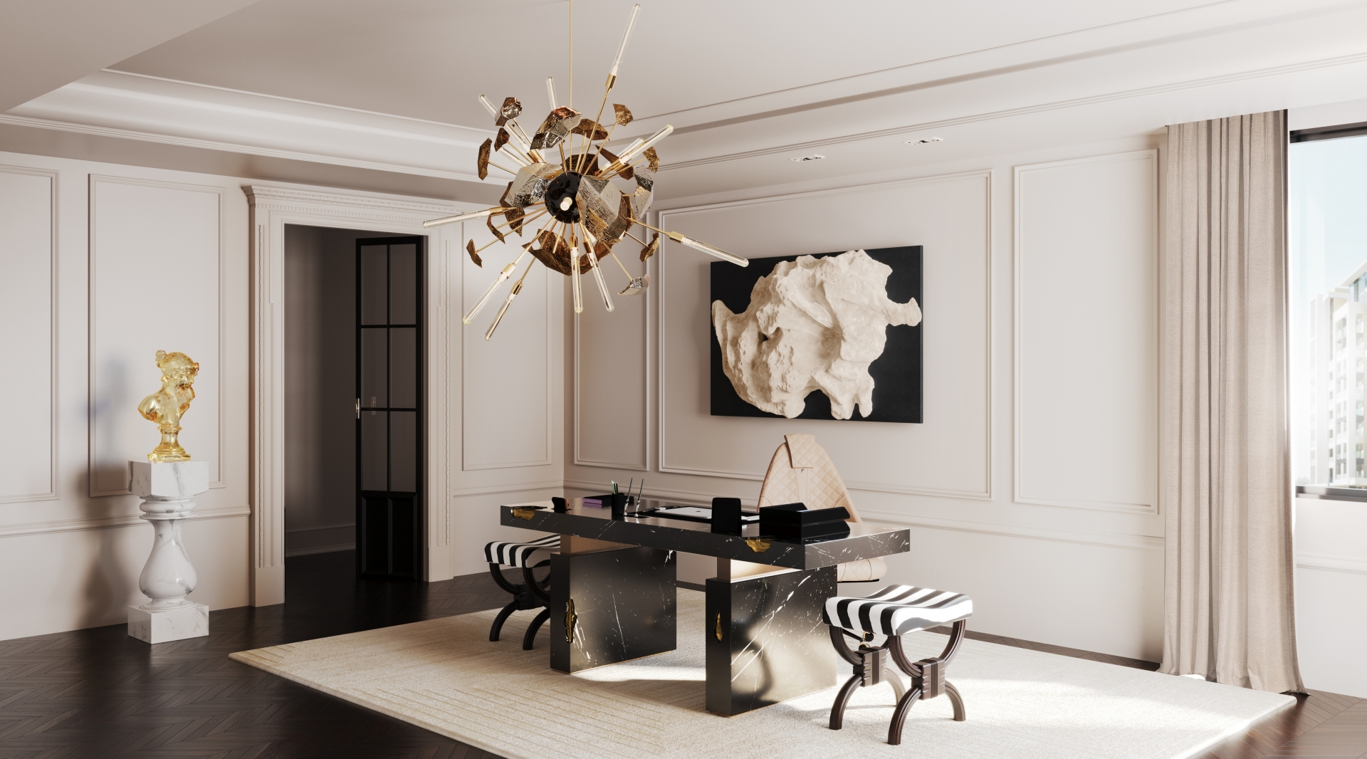 Modern Credenzas for a Statement Office by Boca do Lobo