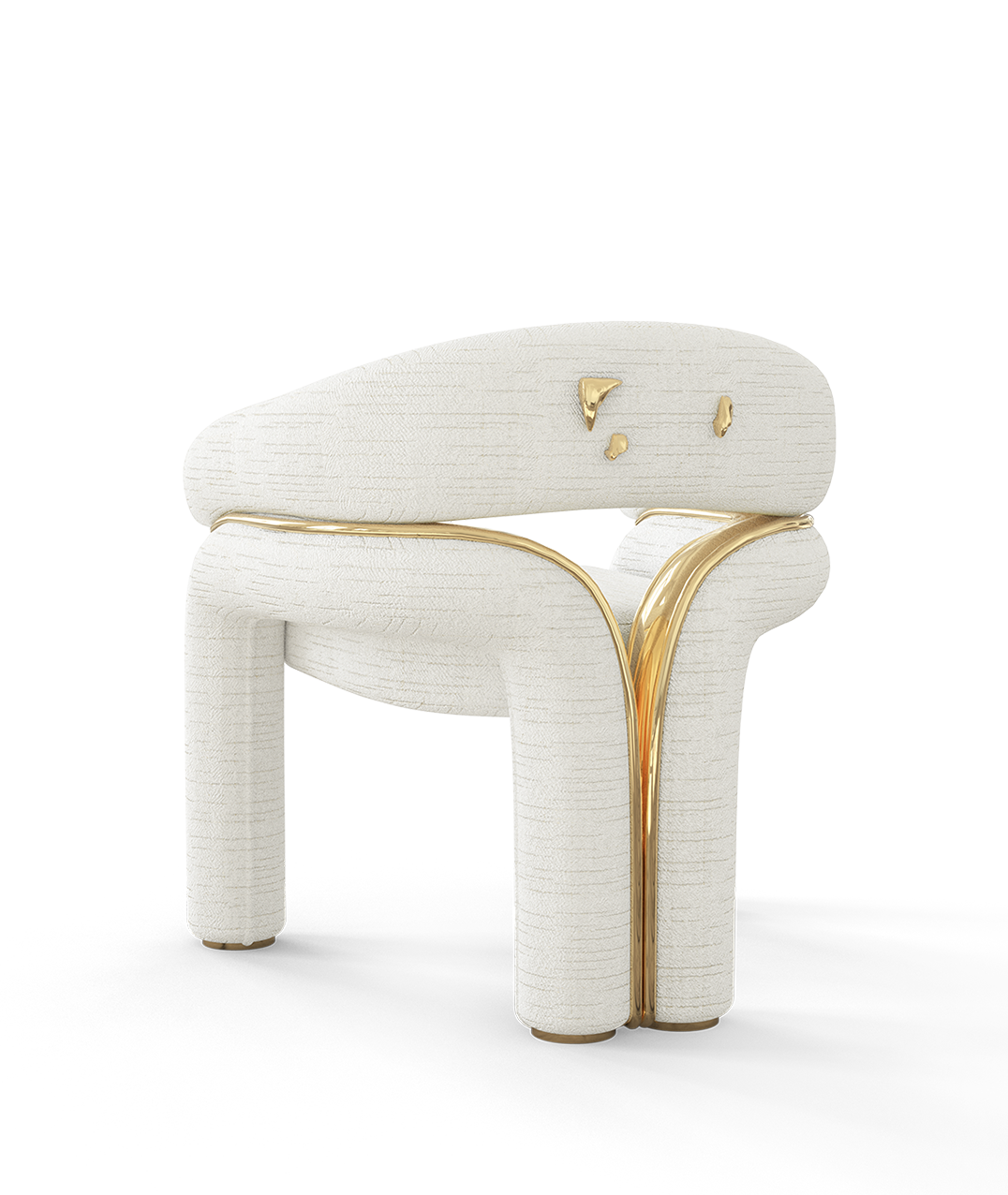 Elara White Chair  by Boca do Lobo