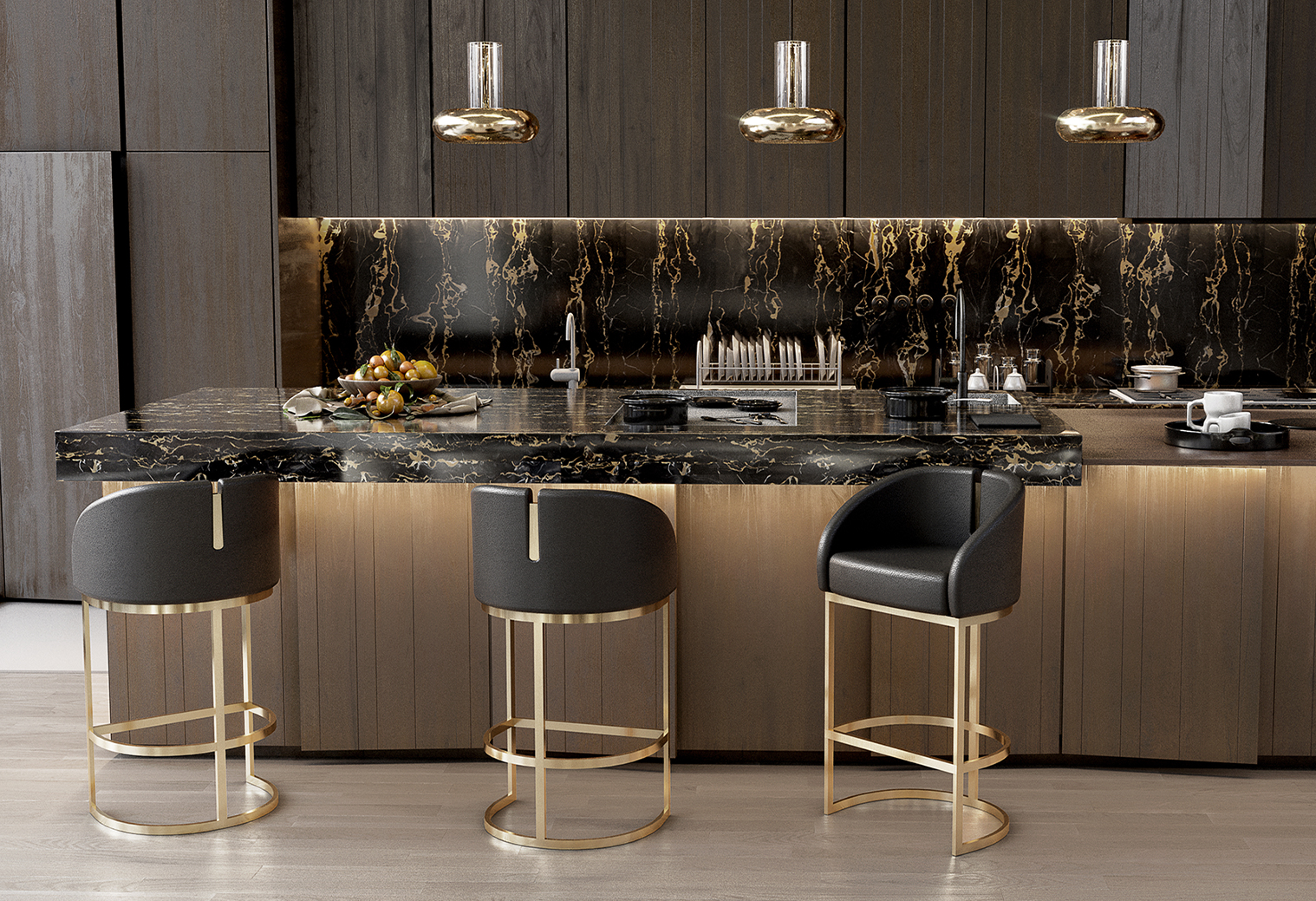 Isadora Bar Chair by Boca do Lobo