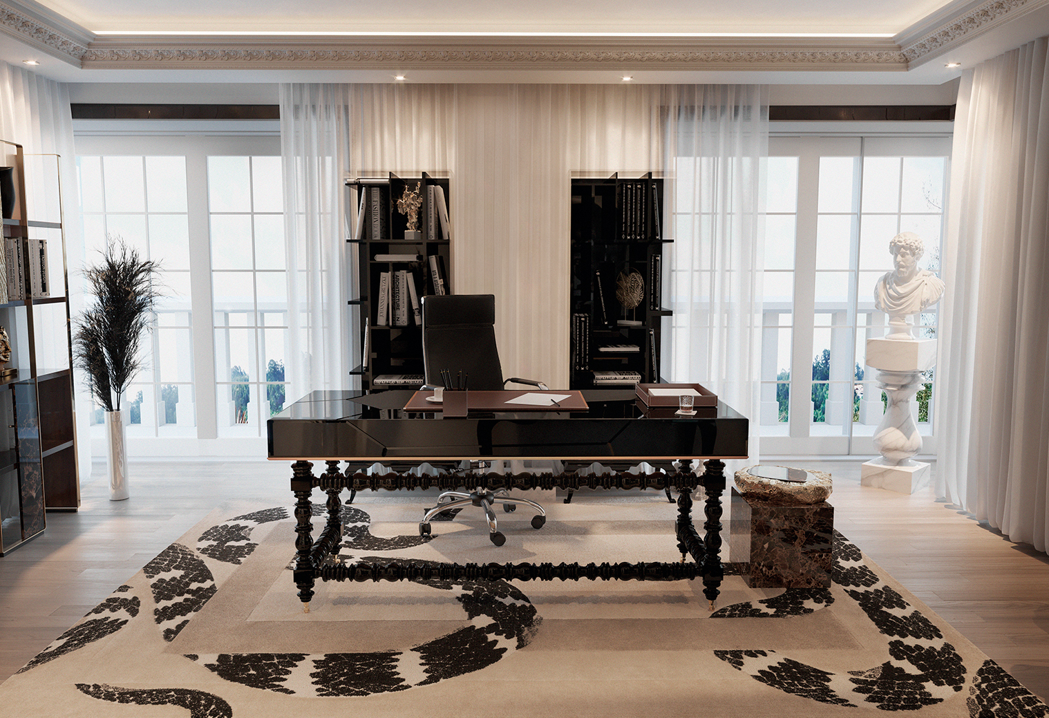 Manu Desk, Boca do Lobo Designer Furniture