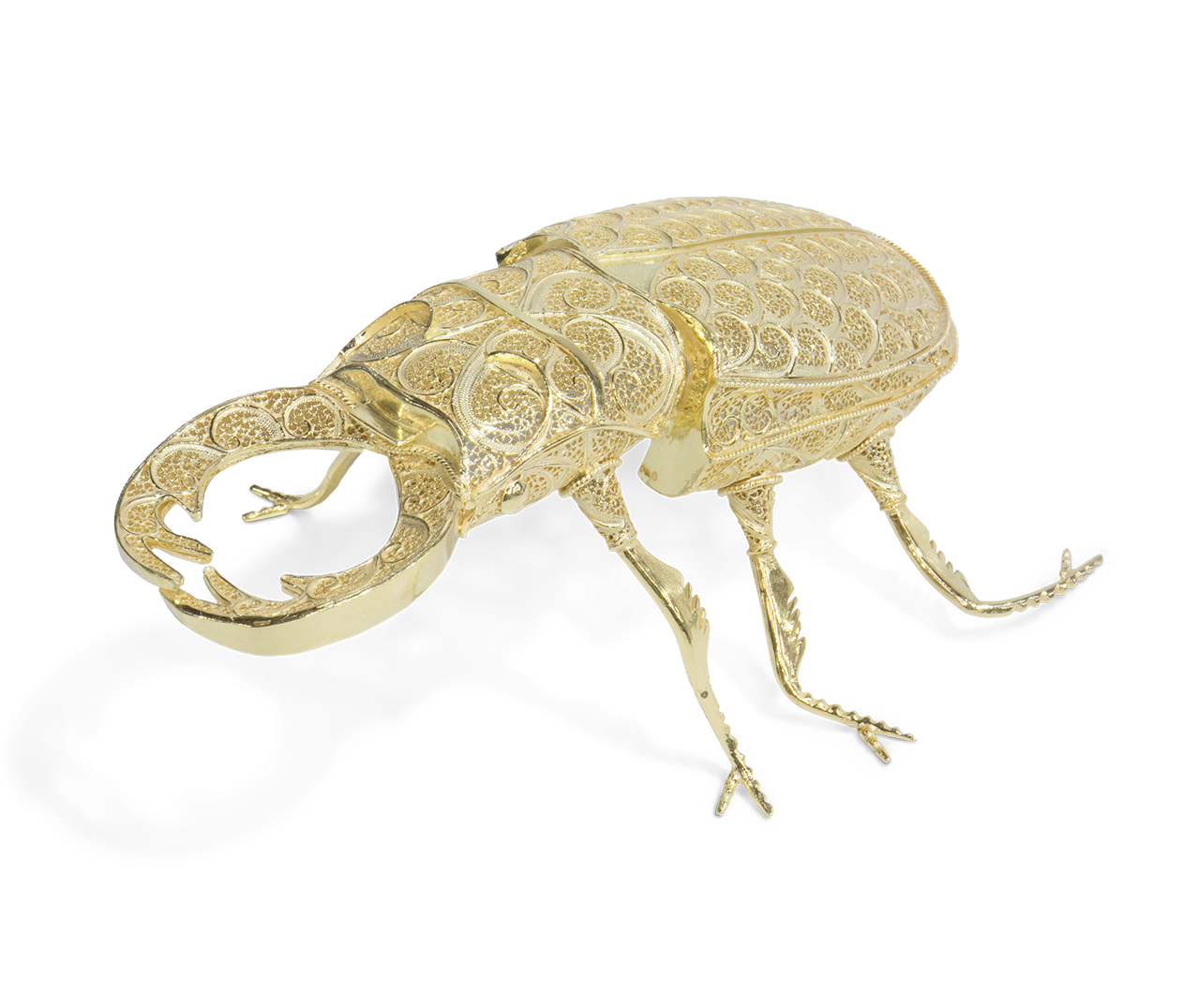 Filigree Lucanos Gold Bug by Boca do Lobo