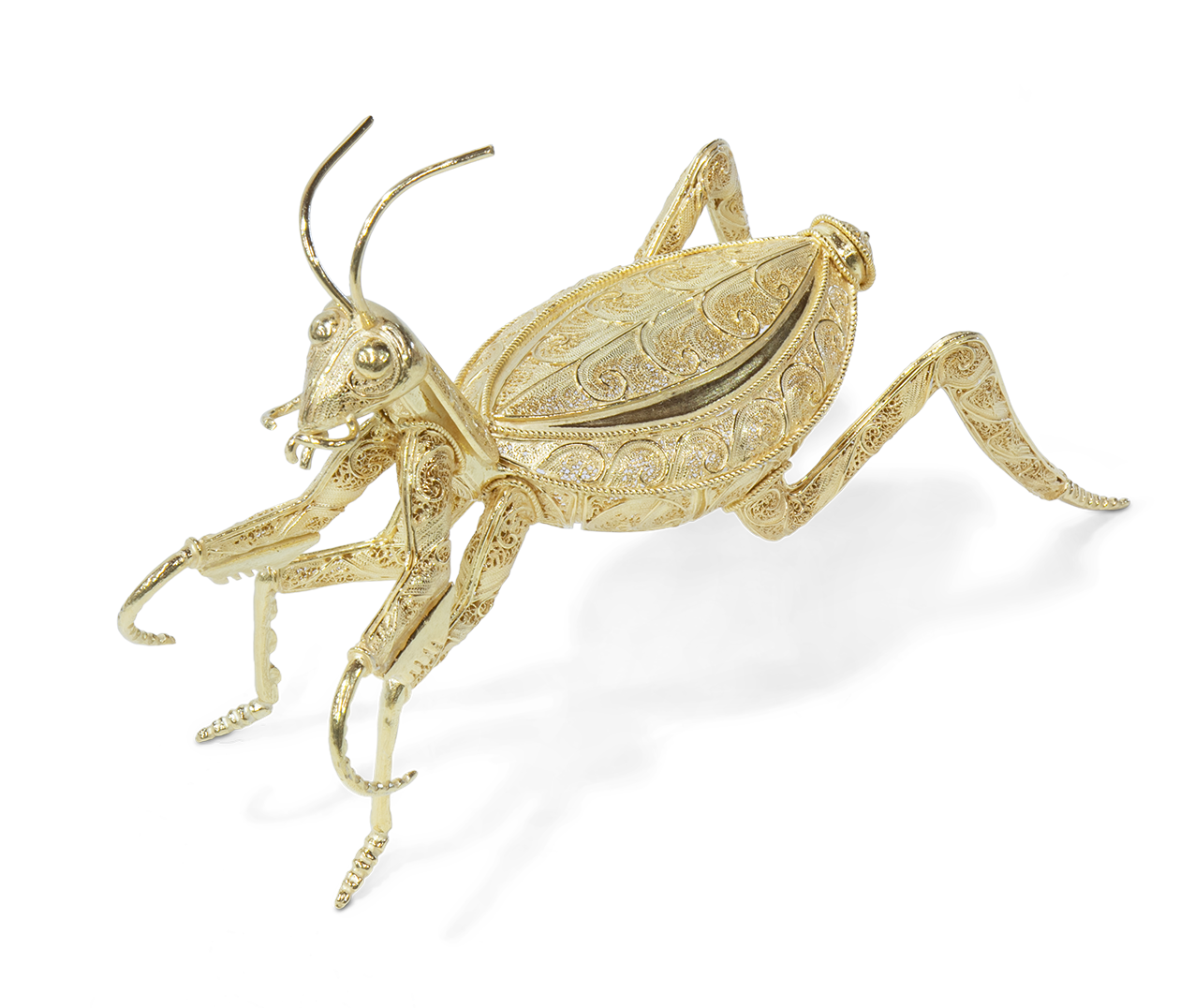 Filigree Praying Mantis Gold Bug by Boca do Lobo