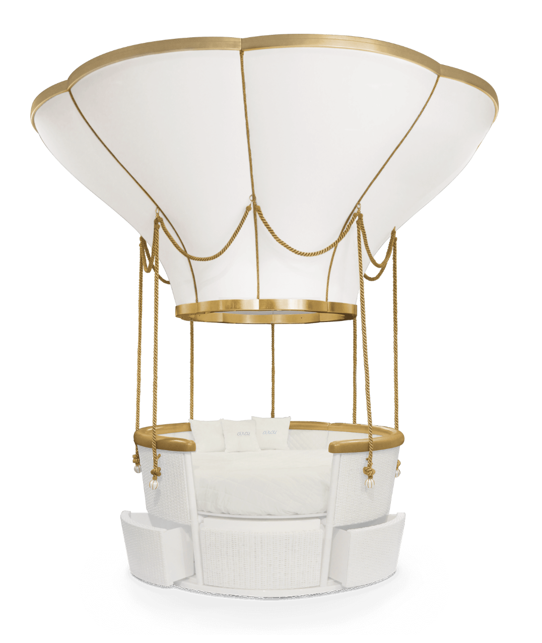 Fantasy Air Balloon Statement Bed and Sofa by Boca do Lobo with Circu