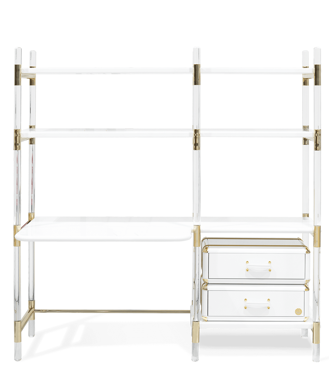 Iconic Puzzled Bookcase by Boca do Lobo with Circu