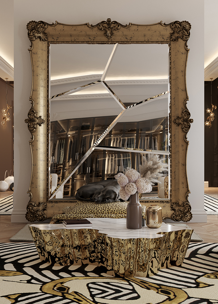 D. Dinis Fragmented Mirror - Boca do Lobo Luxury Mirror