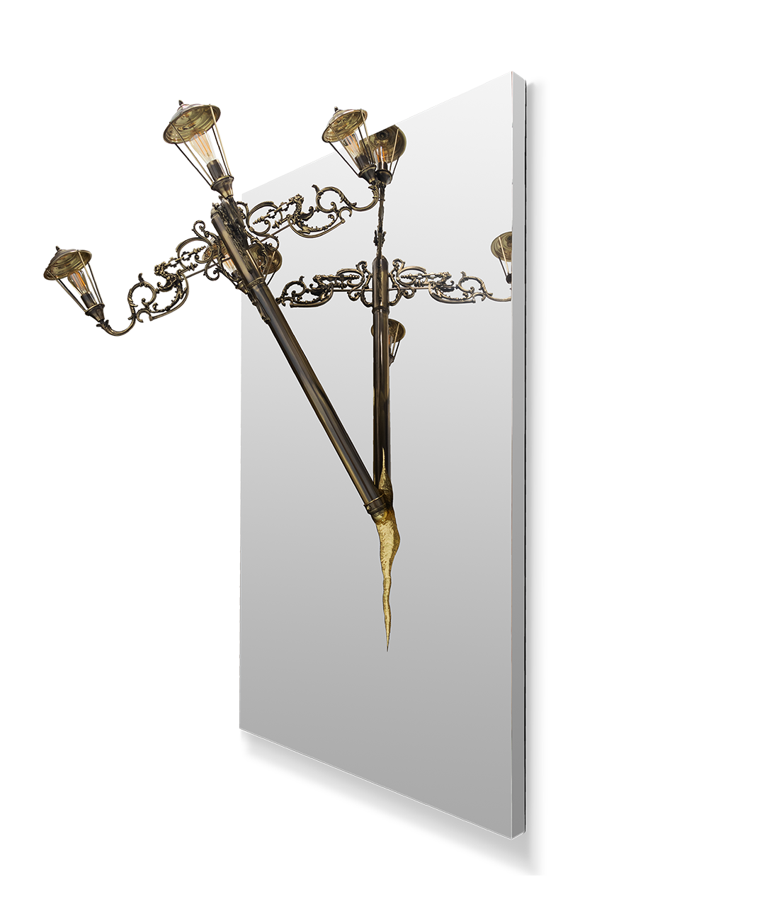D. Dinis Mirror - Boca do Lobo Luxury Gilded Mirror