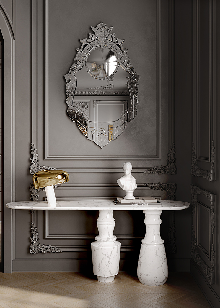 Veneto Mirror by Boca do Lobo Luxury Home Furniture