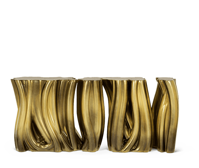 Monochrome Gold Sideboard by Boca do Lobo Statment Pieces