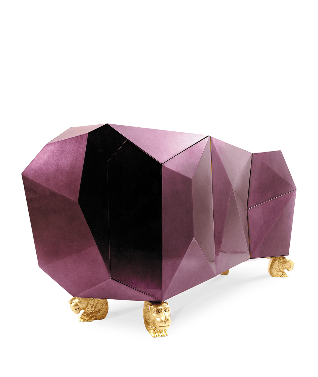 Contemporary Diamond Amethyst Sideboard by Boca do Lobo