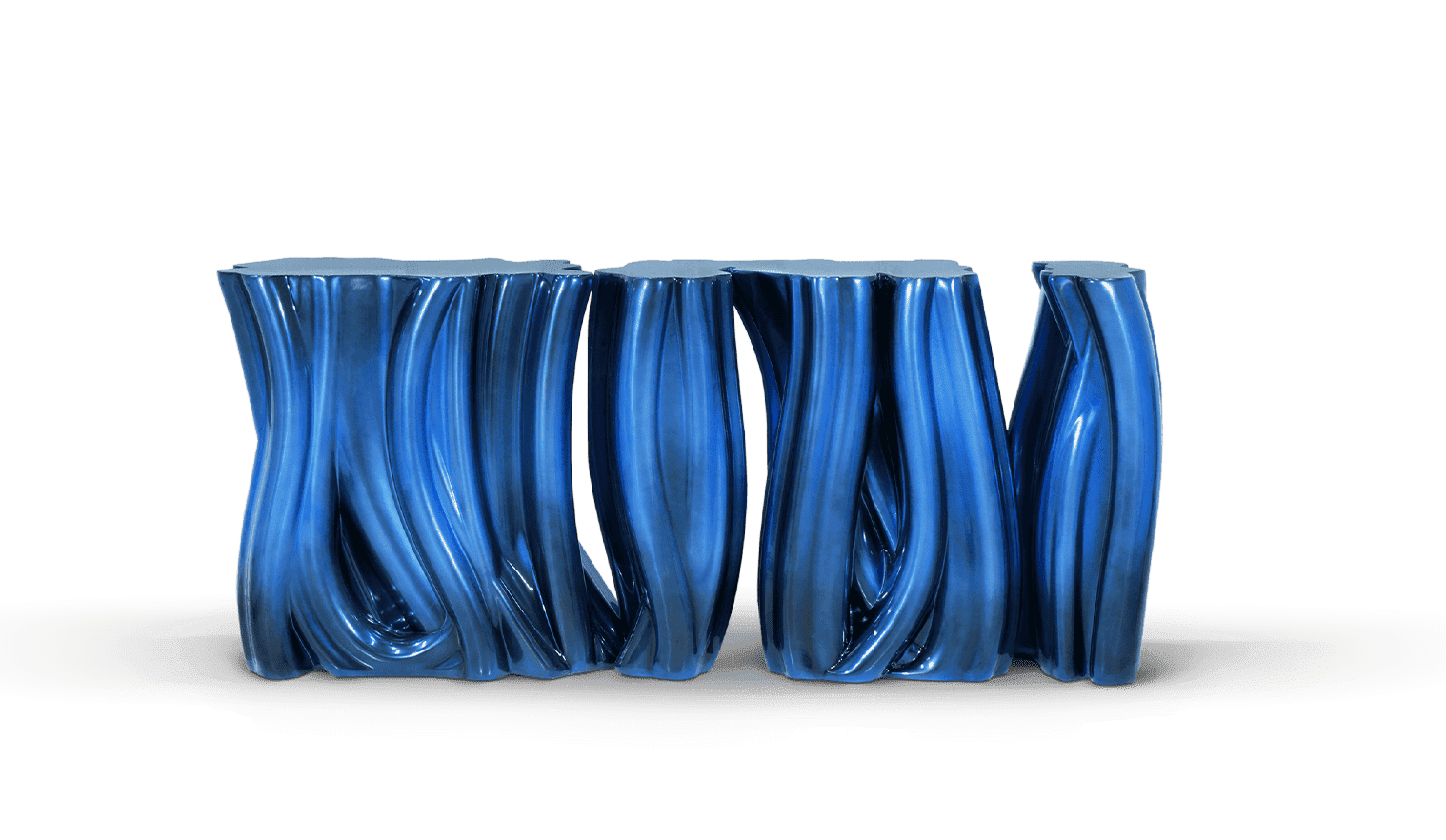 Monochrome Blue Sideboard by Boca do Lobo Statment Pieces