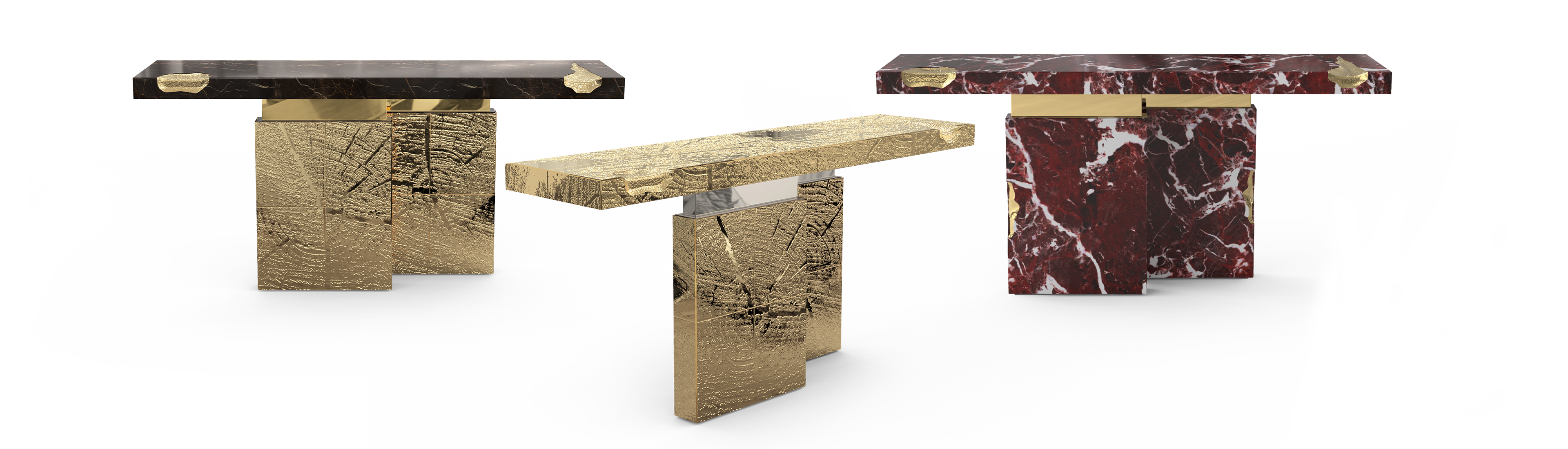 Empire Rosso Levanto Console by Boca do Lobo Statment Pieces
