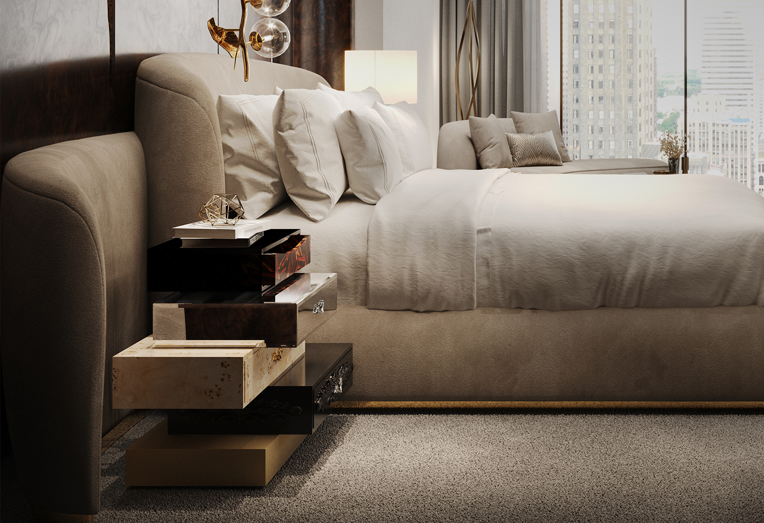 Frank Nightstand by Boca do Lobo