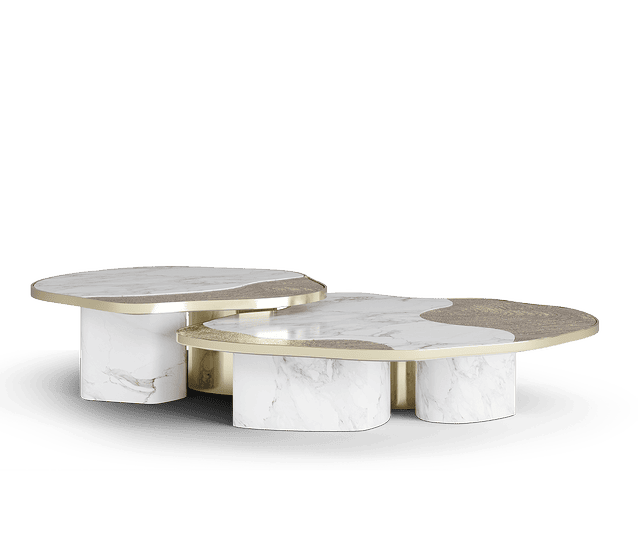 ophelia calacatta marble center table - Boca do Lobo