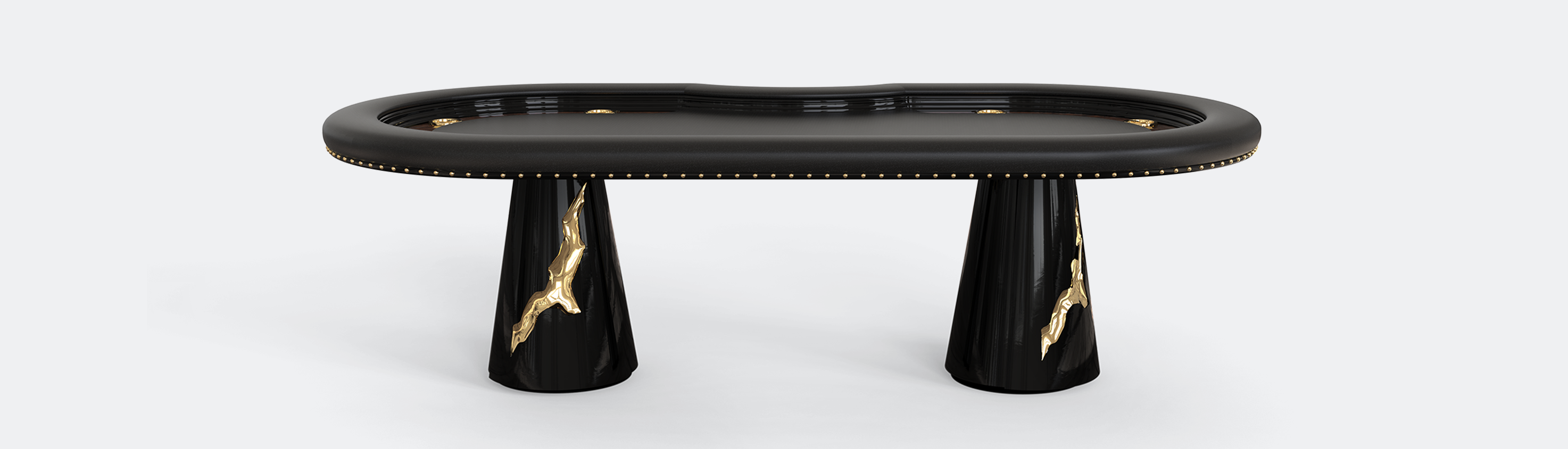 Contemporary Lapiaz Poker Table by Boca do Lobo