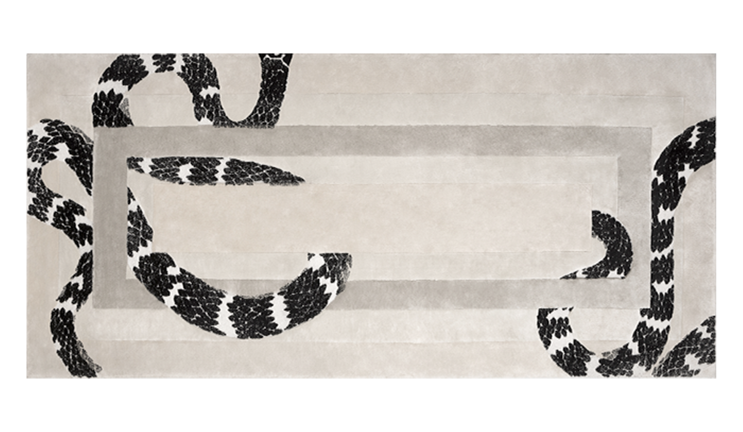 Imperial Snake Lounge Rug by Boca do Lobo