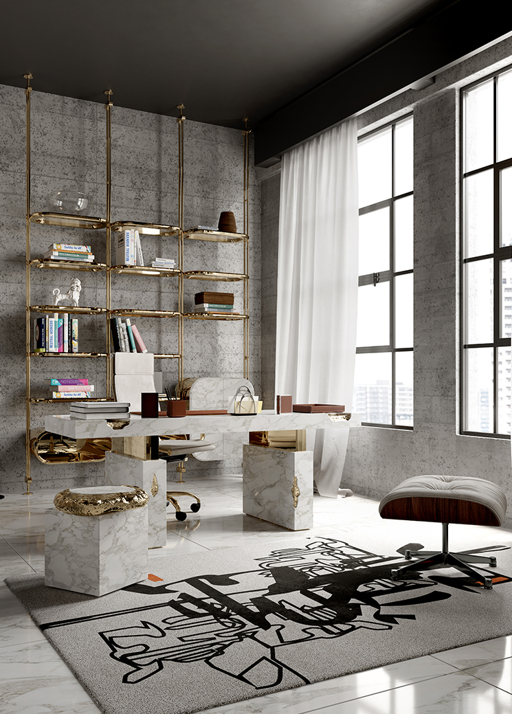 Inkage Rug by Boca do Lobo Furniture Luxury