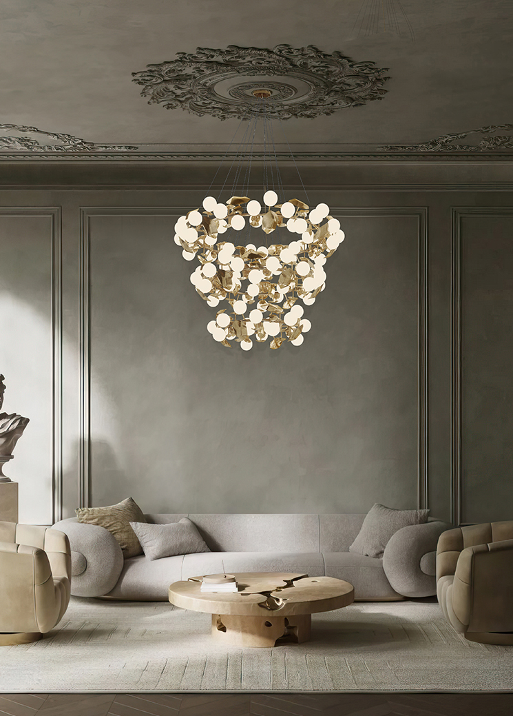 White Garden Rug by Boca do Lobo
