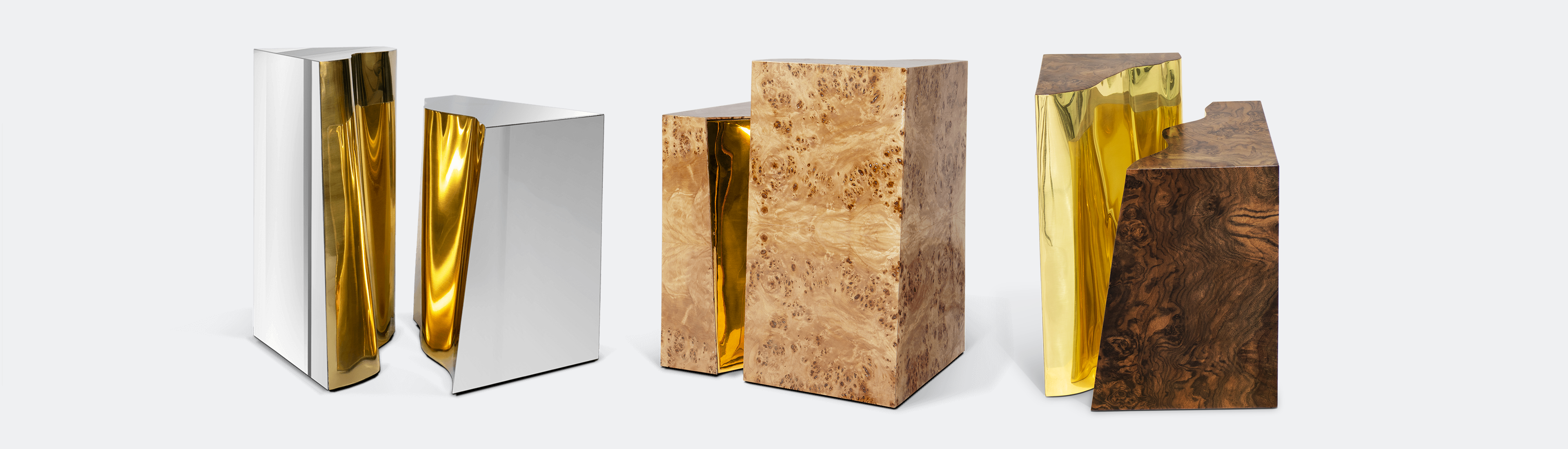 Lapiaz Poplar Side Table by Boca do Lobo