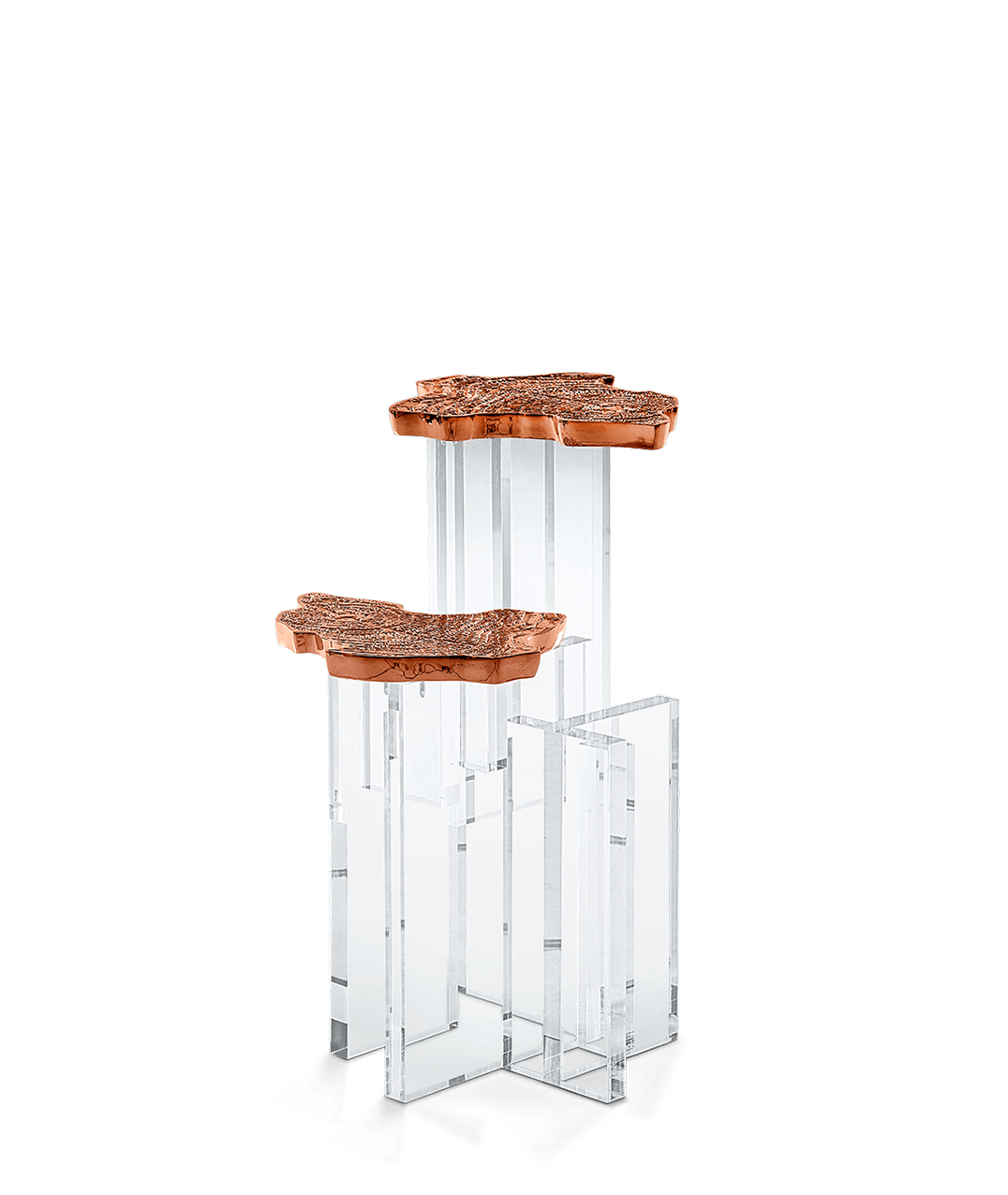 Handmade Monet Copper Side Table by Boca do Lobo