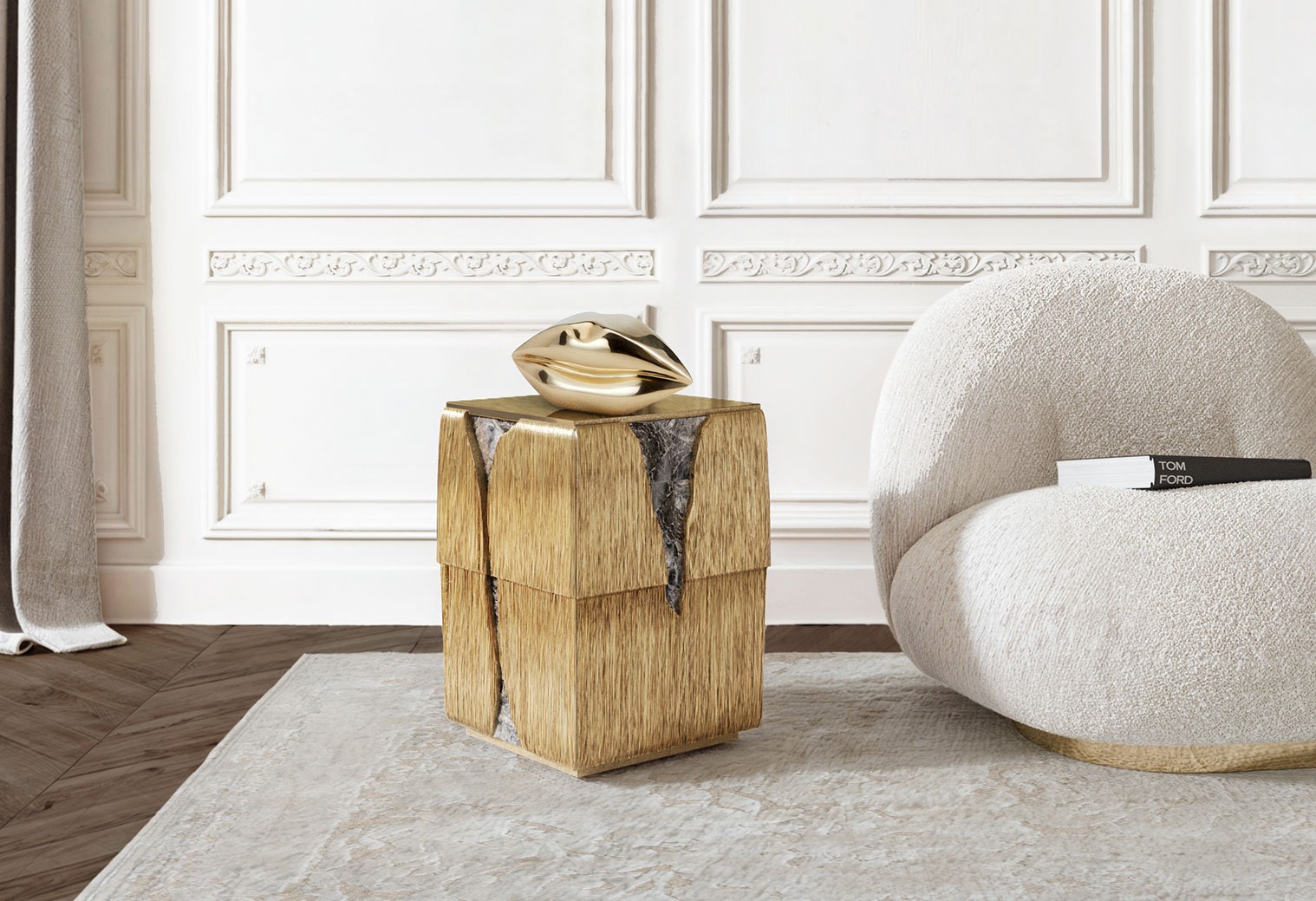  Santana Side Table by Boca do Lobo