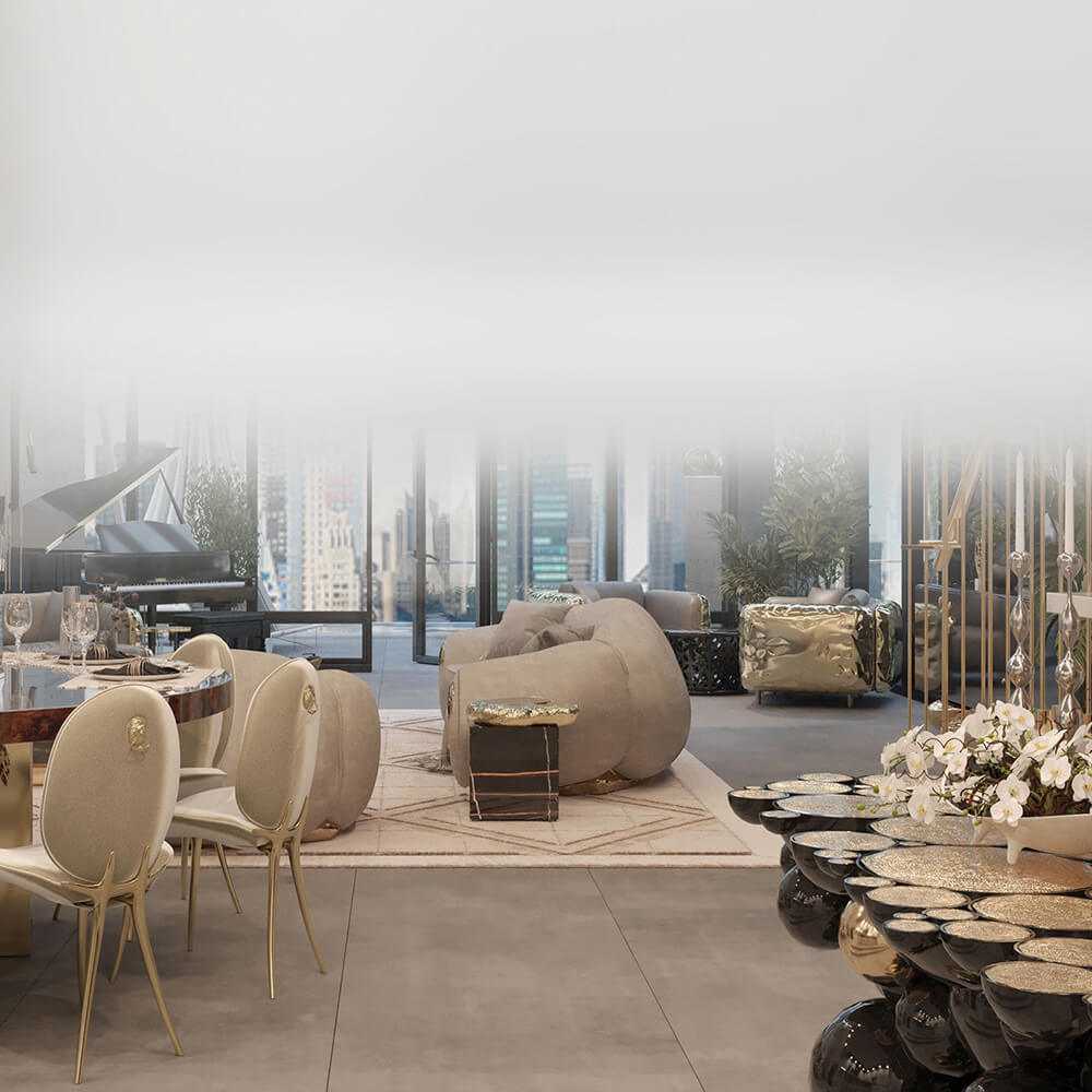 A New York Penthouse Bespoke Design - Boca do Lobo