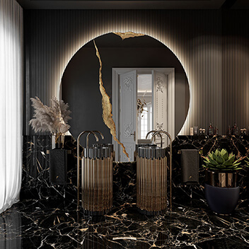 Signature Bathroom Design - House of Boca do Lobo Paris Penthouse