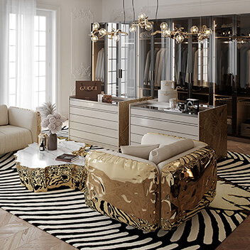Trendsetting Closet Design - House of Boca do Lobo Paris Penthouse