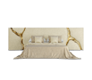 Lapiaz White Headboard
