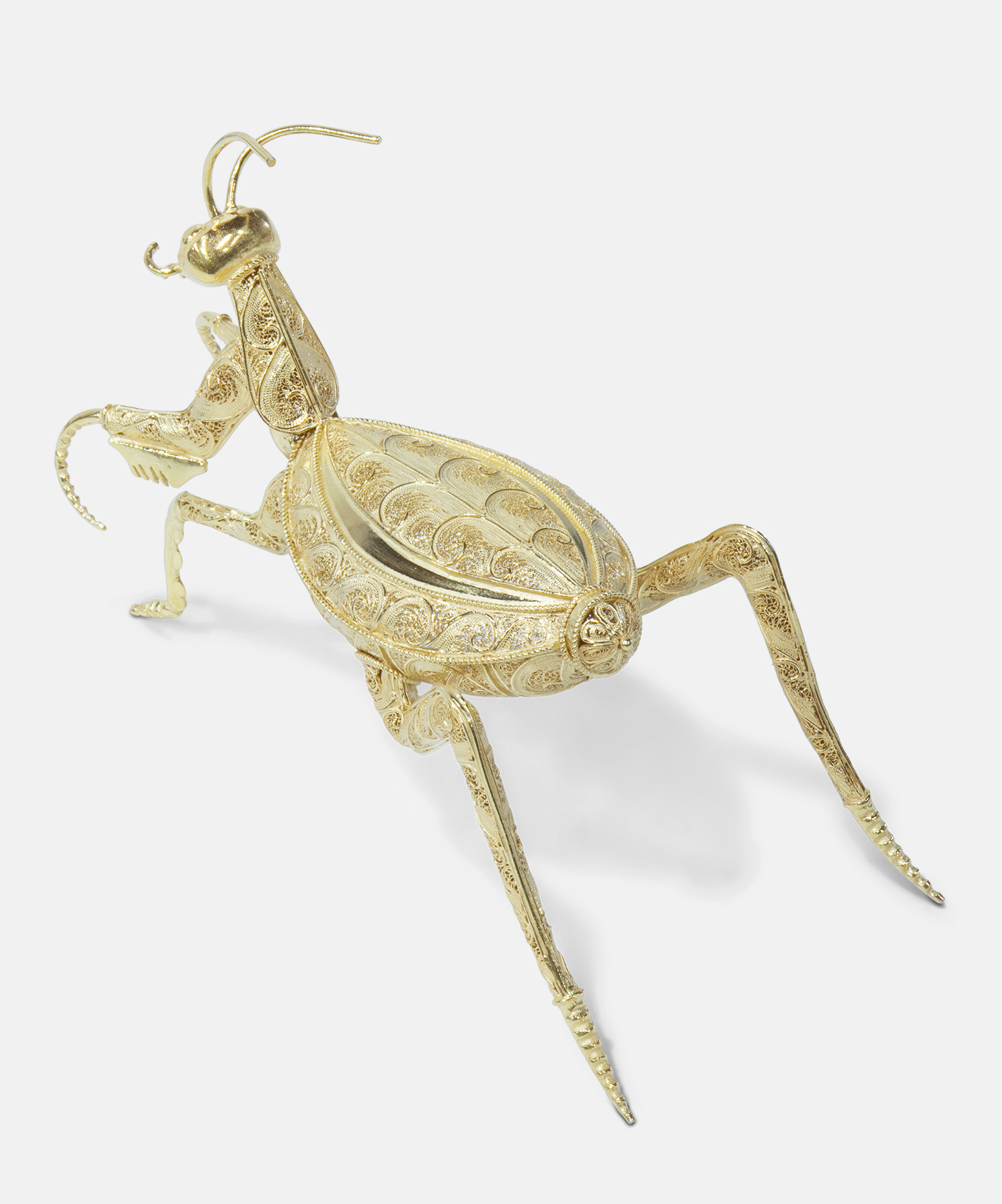 PRAYING MANTIS GOLD