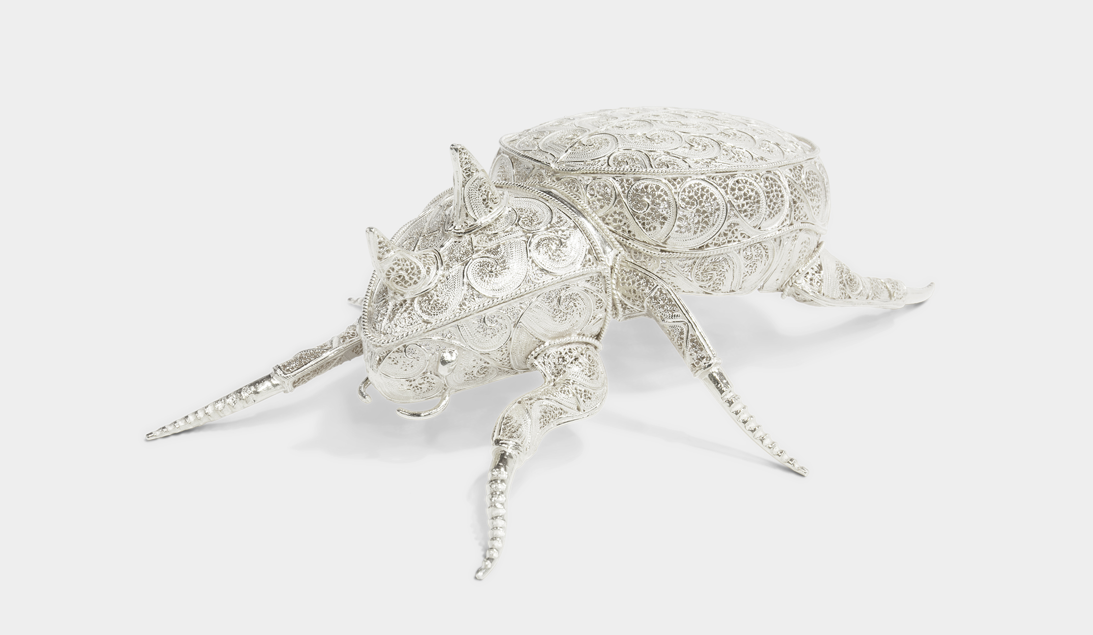 Filigree Rhinoceros Gold