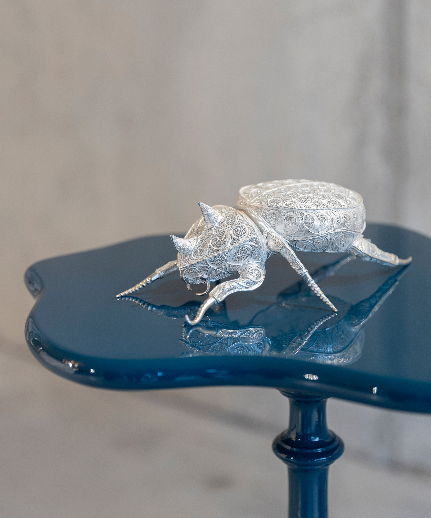 Filigree Rhinoceros Gold
