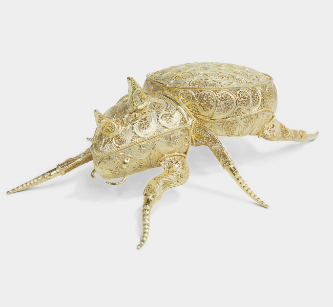 Filigree Rhinoceros Gold