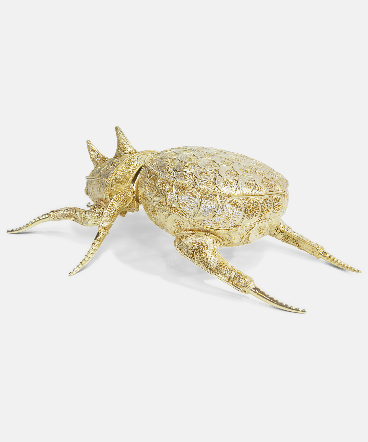 Filigree Rhinoceros Gold