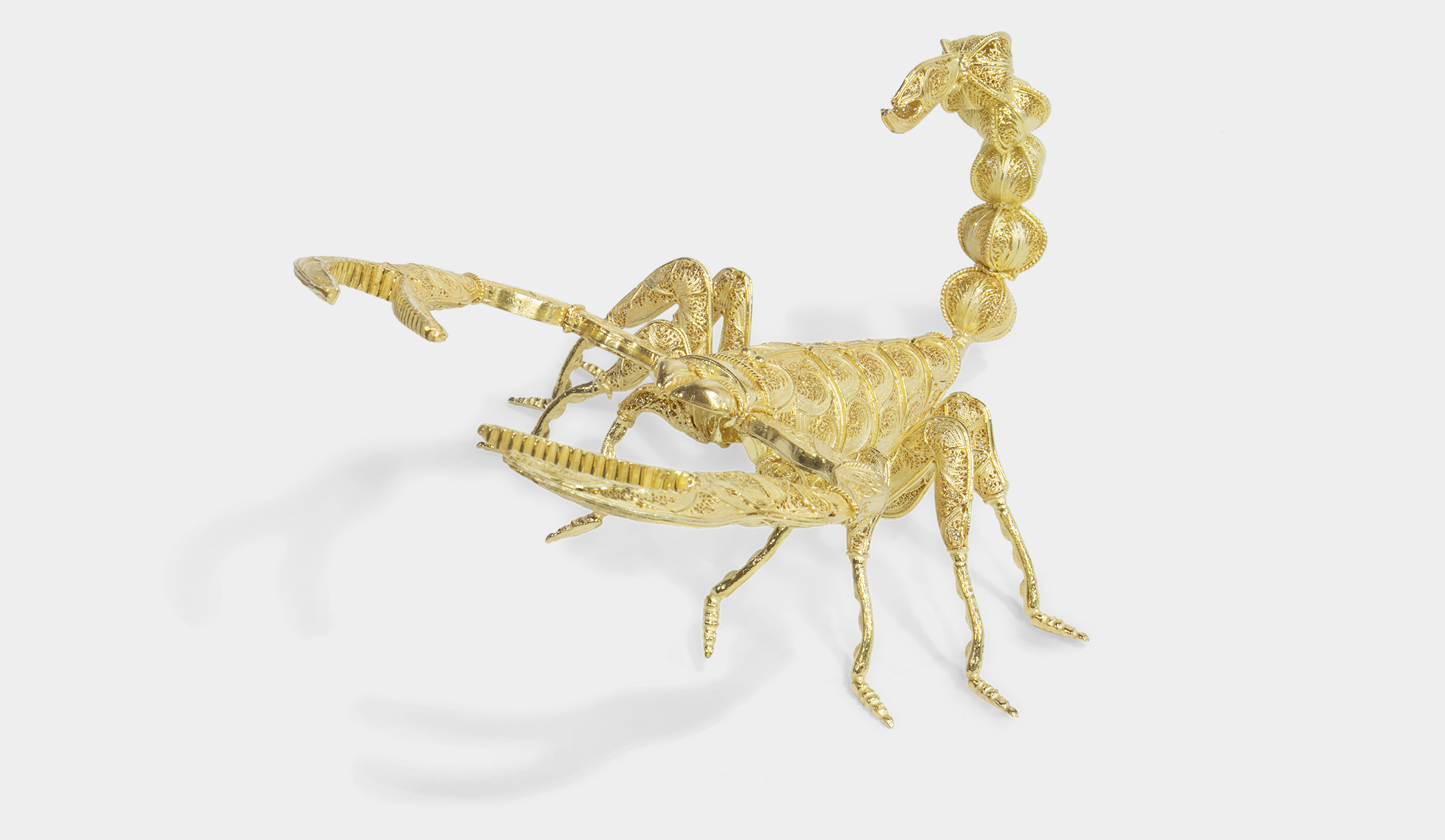 Filigree scorpion Gold