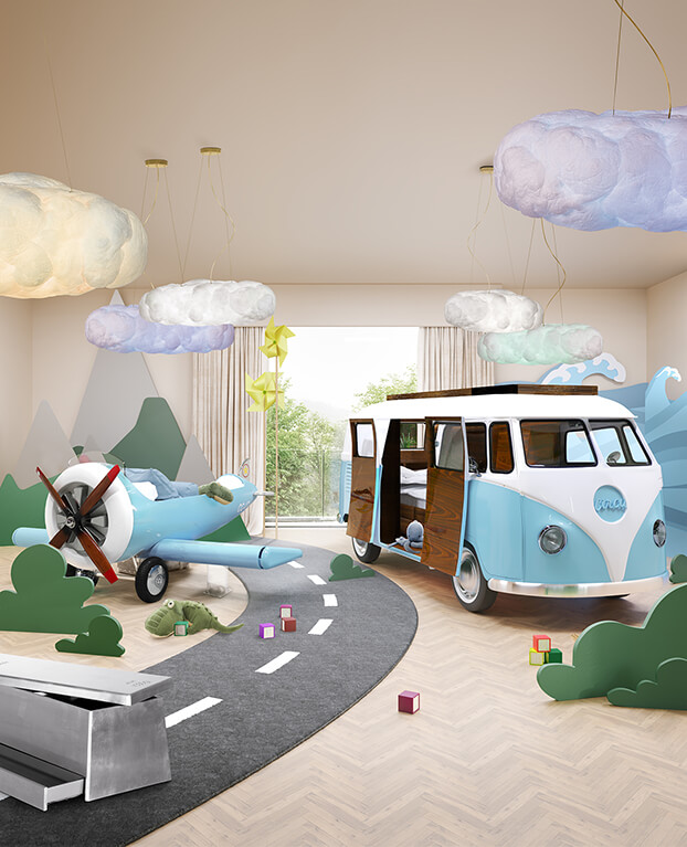 Bun Van Bed and Room by CIRCU