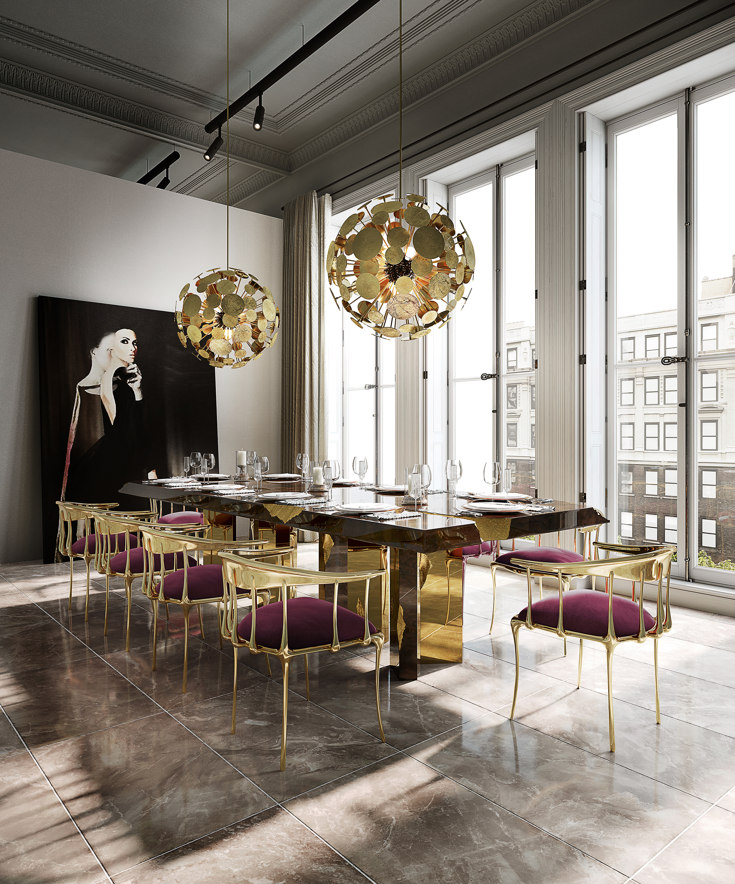 Empire Modern Dining Table