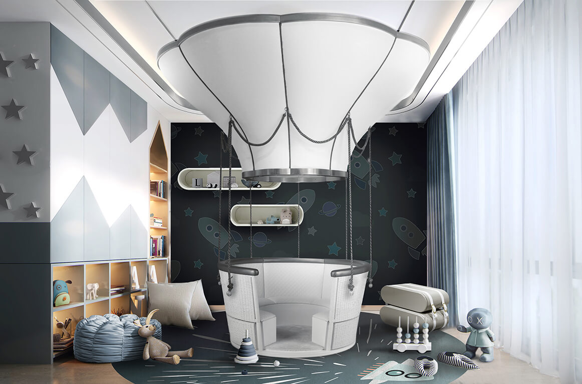 Fantasy Air Balloon Bed and Sofa by CIRCU