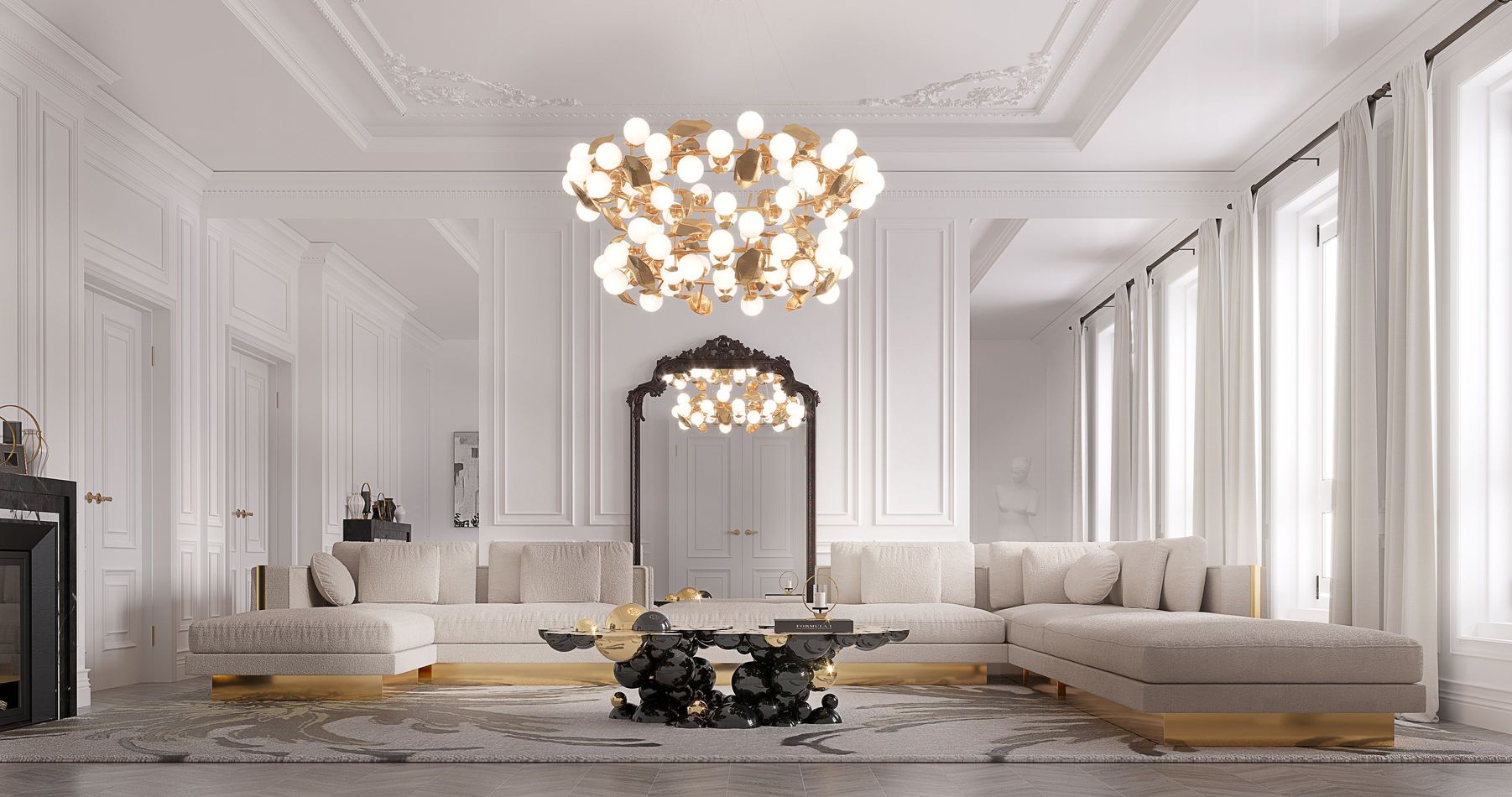 Hera Round II Handmade Lighting Design