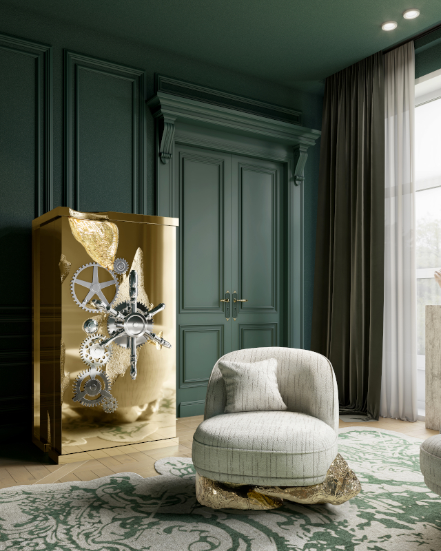 Millionaire Gold Luxury Safe