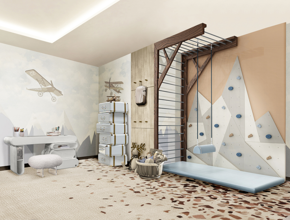 Mogli Playhouse Bed and Gym by CIRCU