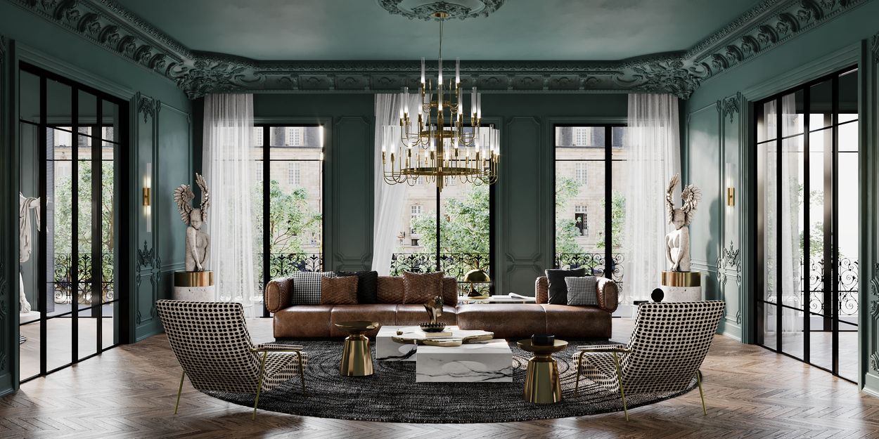 Navarra Emperador Center Table