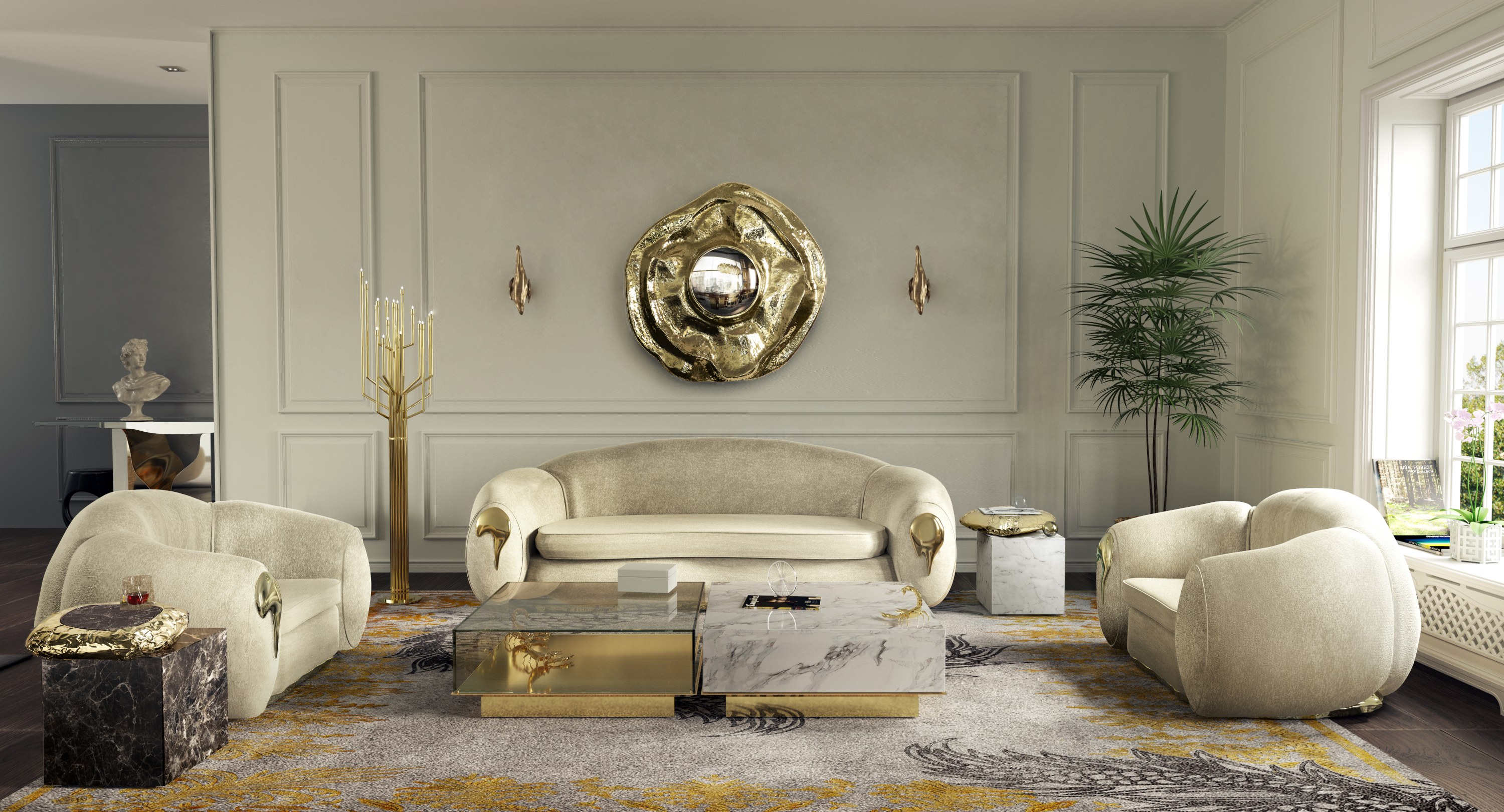 Soleil Modern Sofa