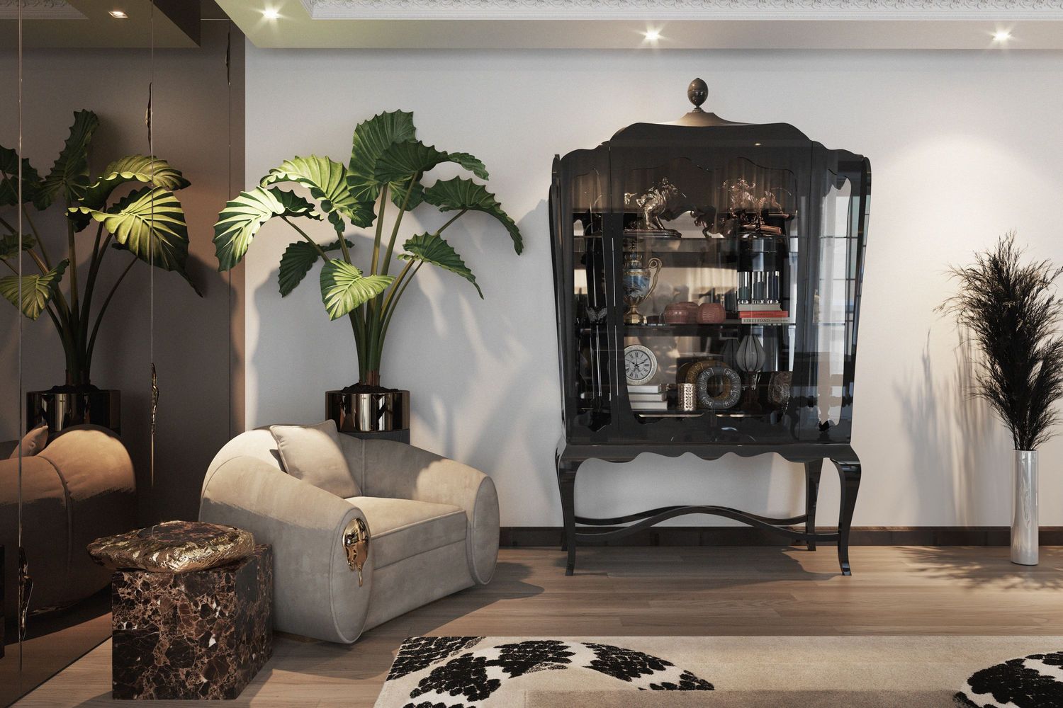 Stonehenge Contemporary Side Table
