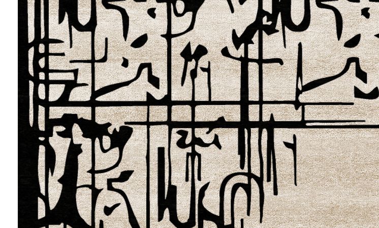 BLACK INK RUG
