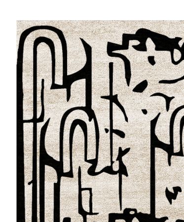 BLACK INK RUG