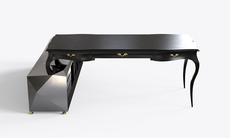 Boulevard Diamond Modern Desk