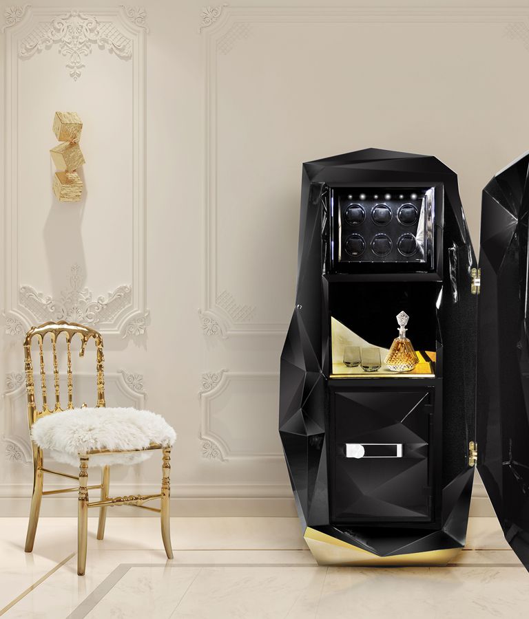 Diamond Black Floor Safe